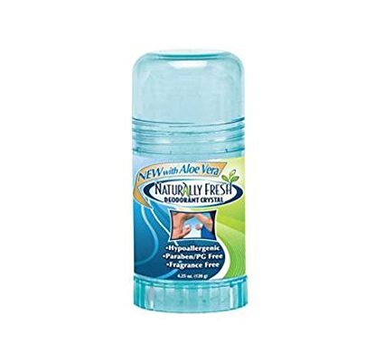 Stay Fresh and Dry with the Naturally Fresh Deodorant Crystal