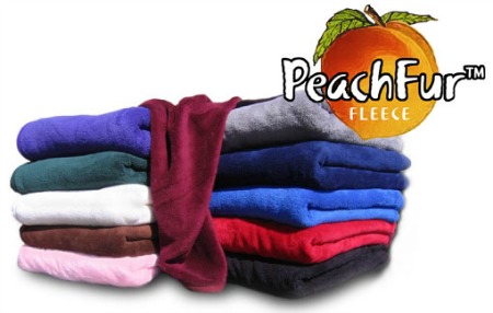 Super Soft Fleece Blankets From PeachFur Fleece