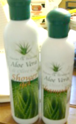 Aloe Vera Shower Gel and Body Lotion