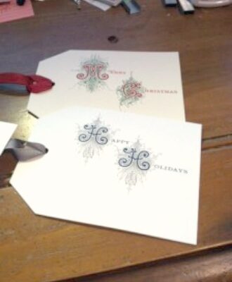 Dempsey and Carroll Premium Stationery Holiday Cards and Gift Items