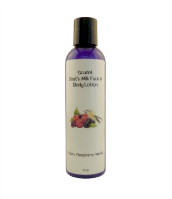 Black Raspberry Goat's Milk Body Lotion