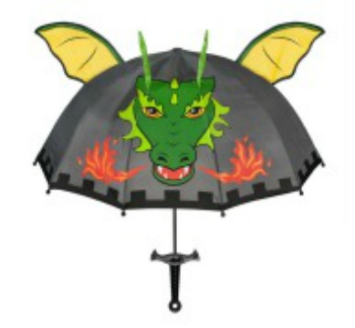 Knights Dragon Umbrella Kidorable