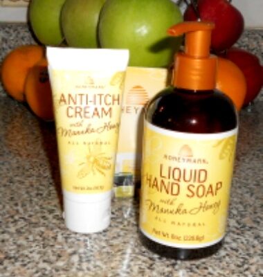 Liquid Hand Soap and Anti-Itch Cream with Manuka Honey by HONEYMARK