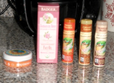 Badger - Skincare and Lip Products