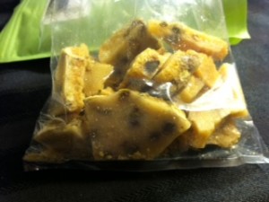 Mrs. Peacock's Pistachio Brittle 