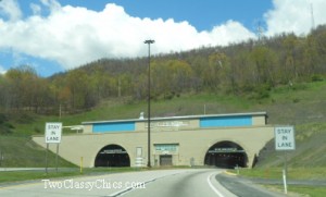 Pennsylvania mountain tunnels