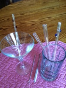 Multiple Glass Straws from Glass Dharma