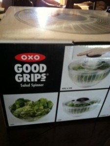 salad spinner in box