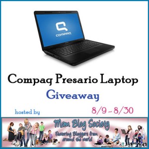 Compac Presario Laptop Blog Event Giveaway