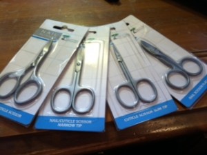 ToiletTree Products Facial, Nail and Cuticle Scissors