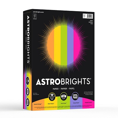 astrobrights colored paper for paper crafting