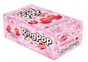 Ring Pop Valentines Day photo copyright http://topps.com