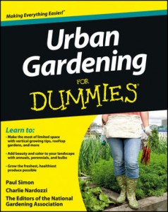 Urban Gardening for Dummies cover image copyright http://dummies.com