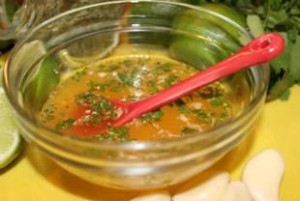 Sparkling Orange Mango Mojo Marinade https://twoclassychics.com