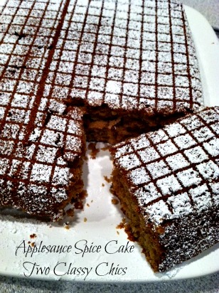 Easy Applesauce Cake Recipe 