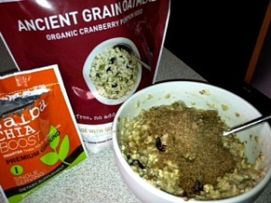 Salba Chia With Purely Elizabeth Ancient Grain Oatmeal https://twoclassychics.com