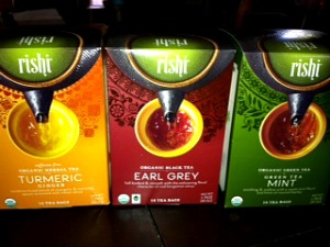 Rishi Tea Organic and Fair Trade Teas