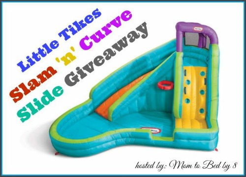 little tikes water slide https://twoclassychics.com/2014/06/little-tikes-slam-n-curve-slide-giveaway-event/