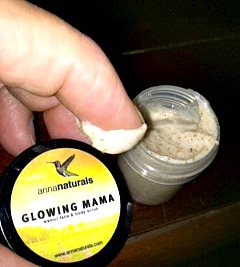 Anna Naturals Glowing Mama Walnut Face and Body Scrub