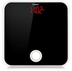 Surpahs Tempered Glass Digital Bathroom Scale