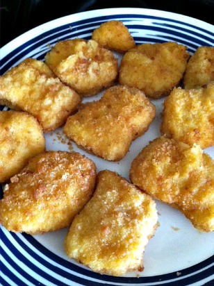 Foster Farms Gluten Free Chicken Breast Nuggets plated