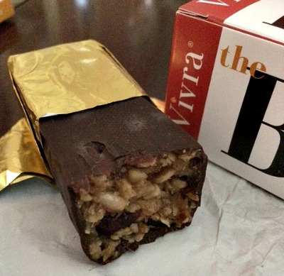 All Natural Vivra Bar: Chocolate Fruit and Nut Bars