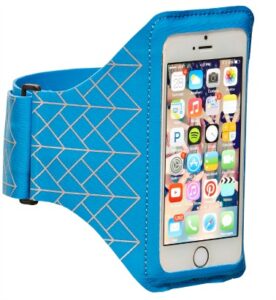 STM iPhone armband in blue
