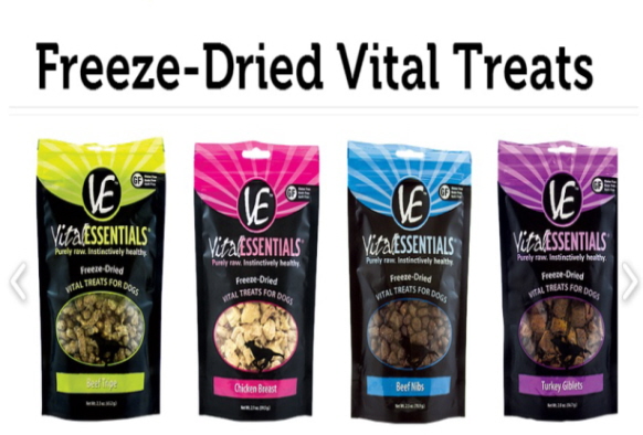 Vital Essentials Freeze-Dried Dog Treats