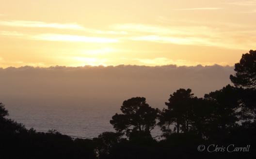 A Beautiful Sunset in Carmel, California 