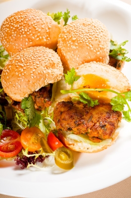 Grilled Chicken Burger Recipe