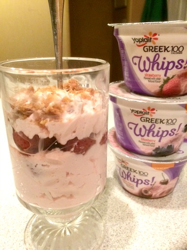 Whip Up a Healthy Dessert With Yoplait Greek 100 Whips!