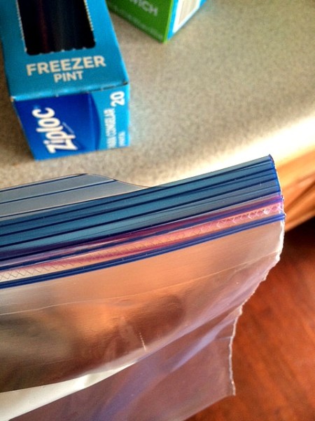 Ziploc Easy Open Tabs blue