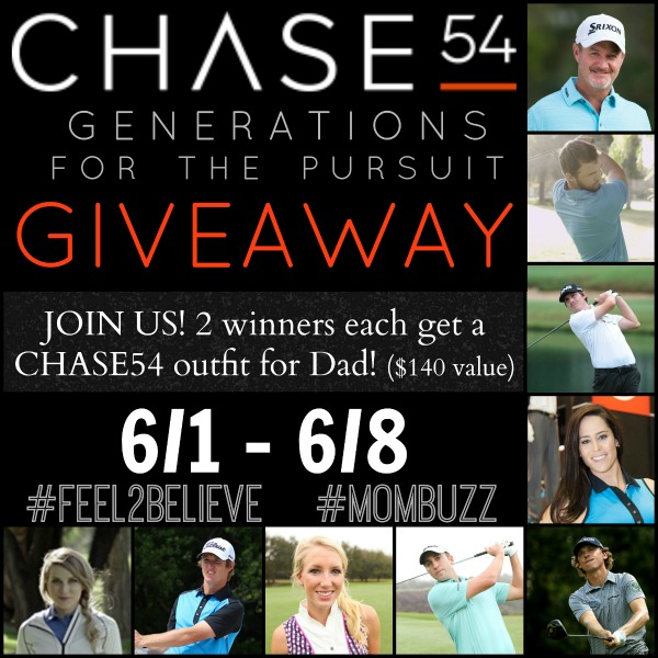 CHASE54 Golf Apparel For Dad Giveaway