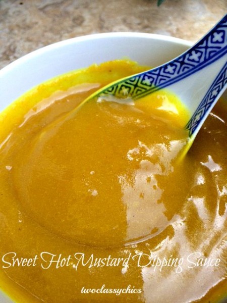 Sweet and Hot Mustard Dipping Sauce Recipe