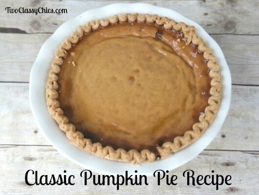 Classic Pumpkin Pie Recipe