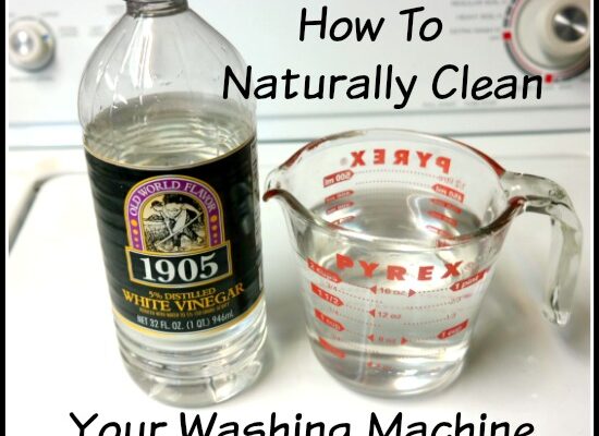 How to Naturally Clean Your Washing Machine