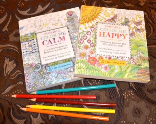 Color Me Calm and Color Me Happy Adult Coloring Books