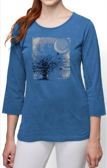 Tree and Moon Women's Tee