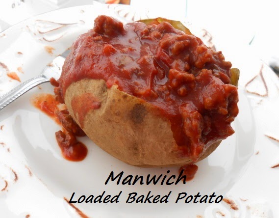 Manwich Loaded Baked Potato