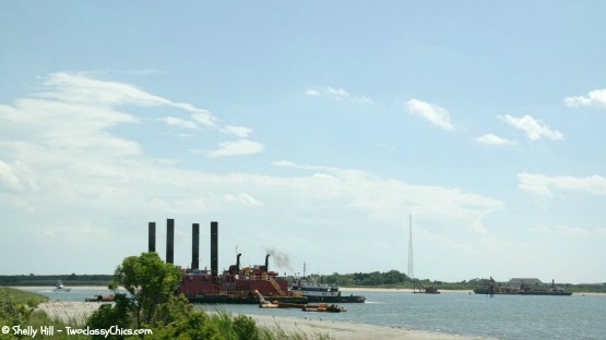 Cape May Harbor in New Jersey