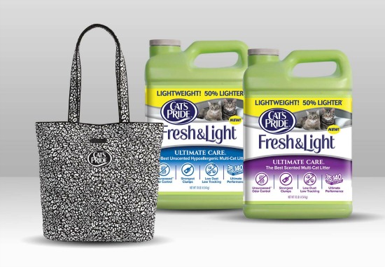 Cat’s Pride Fresh & Light Ultimate Care Litter + Vera Bradley Tote