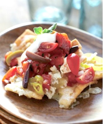 Greek-Style Nachos Recipe