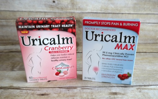 Uricalm Max and Uricalm Cranberry