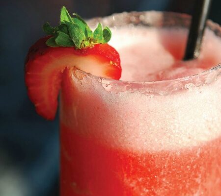 Spiked Strawberry Slushie Recipe – For Adults!