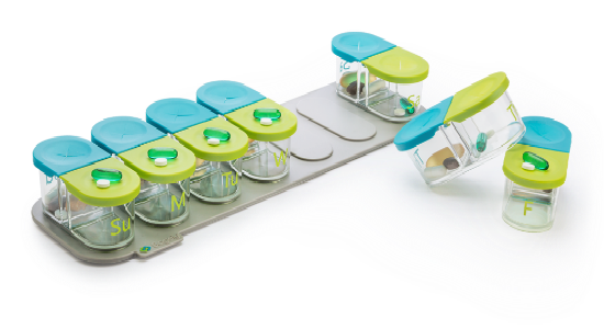 Weekly Pill Organizer by Sagely