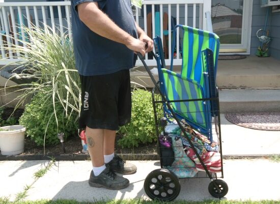 Getting Chores & Errands Done with a Deluxe Utility Cart