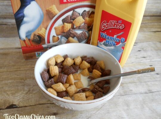 Back-to-School Breakfast with Barbaras Puffins Cereal