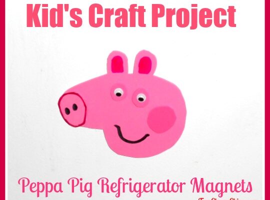 Easy-to-Make Peppa Pig Kid’s Craft Projects