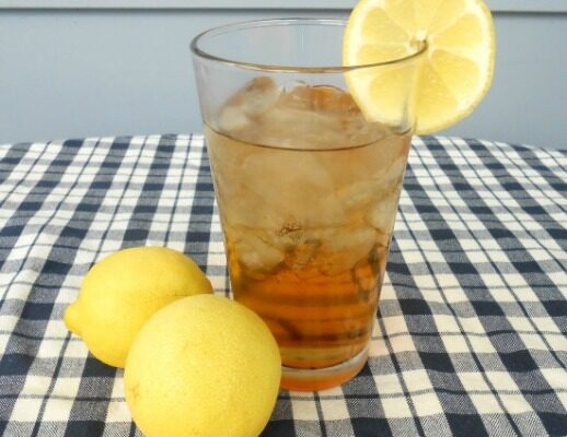 Lemon Muffins and Peach Lemon Iced Tea Recipes #FoodieFriday