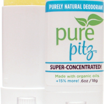 Pure Pitz Natural Deodorant Made with Organic Oils